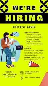 Karir Menarik di Dunia Live Streaming: Kesempatan untuk Host Gamis Berbakat
