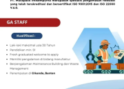 lowongan kerja PT. Muliapack Intisempurna Cikande Serang