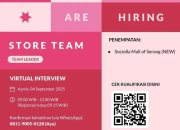 Lowongan Kerja Team Leader di Sociolla Mall of Serang (NEW STORE)