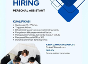 Lowongan Kerja Personal Assistant di PT Properti Indah Sentosa, Bandung Timur