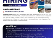 Lowongan Kerja Gandasari Group Penempatan Cilegon