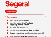 Loker Pelayan Toko TB. Bumi Jaya (Perempuan) Sekitar BRIN Puspitek Tangerang Selatan 2025