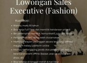 Karir Penuh Gaya! Gabung sebagai Sales Executive (Fashion) di Frances RTW dan Kuasai Penjualan Offline & Online! Tangerang & Jabodetabek