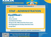 Lowongan Kerja PT Indomarco Prismatama Kantor Cabang Tangerang 2