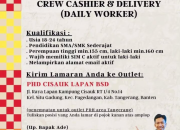 Lowongan Kerja Crew PHD (Pizza Hut Delivery) Tangerang – Deadline 10 September 2025