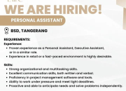 Lowongan Kerja Personal Assistant Carl & Claire di BSD, Tangerang