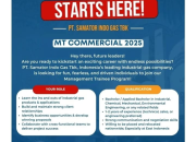 Lowongan Kerja Management Trainee Commercial di PT. Samator Indo Gas Tbk.