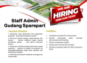 Lowongan Kerja Staff Admin Gudang Sparepart di Arwana Ceramics