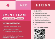 Lowongan Kerja Event Team Sociolla: Beauty Advisor & Stocker
