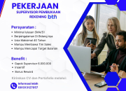 Lowongan Kerja Supervisor Pembukaan Rekening – BTN Penempatan Area Banten