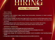 Lowongan Kerja Visual Merchandiser Kemenangan Signature (Luxury Retail)