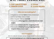 Loker Cook & Captain Kitchen Sari Group 2025: Penempatan Jakarta & Tangerang