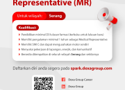 Lowongan Kerja Medical Representative (MR) Dexa Group Wilayah Serang: Karir Menantang di Industri Farmasi!