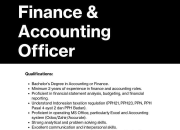 Lowongan Kerja Finance & Accounting Officer di HMNS – Penempatan Jakarta Pusat