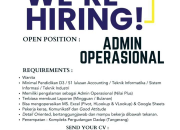 Lowongan Kerja Admin Operasional PT Aman Indah Makmur – Loker Terbaru 2025