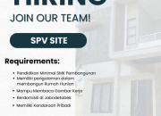 Lowongan Kerja SPV Site RHI Build – Minimal SMK 2025