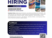 Loker Gandasari Group: Paramedic Staff & HSE Inspector di Cilegon Banten