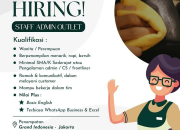Lowongan Kerja Staff Admin Outlet Urban Bag Spa Grand Indonesia