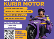 Lowongan Kerja Kurir Motor Paxel 2025: All Area & Gaji Menarik