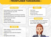 Lowongan Kerja Frontliner Arroisi Jewelry Banten Desember 2025