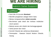 Lowongan Kerja Admin Sales Support PT Asia Chemical Industry Cikande 2025