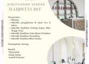 Lowongan Kerja Hairstylist Cantik Salon Serang Terbaru 2025