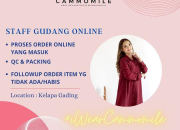 Lowongan Kerja Staff Gudang Online Cammomile Kelapa Gading 2025