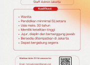 Lowongan Kerja Staff Gudang Online Cammomile 2025