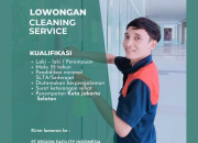Lowongan Kerja Cleaning Service & Supervisor di PT Region Facility Indonesia 2025