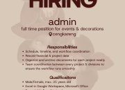 Lowongan Kerja Admin Askpola Studio Cengkareng Terbaru 2026