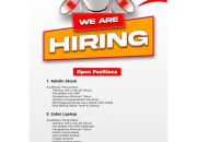 Karir SMA/SMK Terbaru 2026: Lowongan Kerja Admin Stock & Sales Laptop di Gudang Laptop Batam