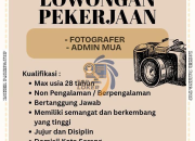 Lowongan Kerja Fotografer & Admin MUA di Kota Serang Terbaru 2026