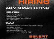 Lowongan Kerja Admin Marketing Terbaru 2026: Fresh Graduate Welcome!