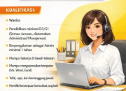 Lowongan Kerja Admin Staff PT Surya Global Abadi Terbaru 2026