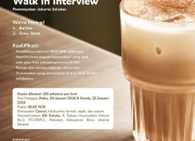 Walk In Interview Peppino Gelateria (Puyo Group) : Dicari Barista dan Crew Store SMA/SMK 2026