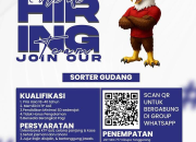 Lowongan Kerja Sorter Gudang PT Esa Gemilang Sakti 2026: Langsung Kerja & Gaji Harian!
