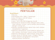 Lowongan Kerja Penyulam di Hanael Embroidery Cilegon Terbaru 2026