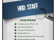 Lowongan Kerja HRD Staff Terbaru 2026: Jakarta, Banten, Jawa, dan Sumatera
