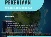 Lowongan Kerja Finance Accounting Tax PT Anethan Corp Indonesia 2026