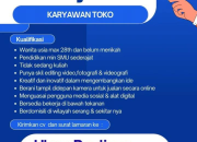 Lowongan Kerja Karyawan Toko Ulana Boutique Serang 2026