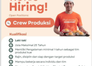 Lowongan Kerja Terupdate 2026: Karir di Pia Lenong 4 Posisi Produksi, Finance, Purchasing, HRD