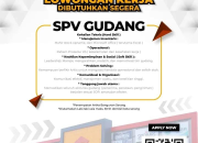 Lowongan Kerja SPV Gudang di Artha Bangunan Serang Terbaru 2026