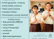 Lowongan Kerja Pramuniaga & Cashier Home Bakery Penempatan Jabodetabek, Serang, & Karawang