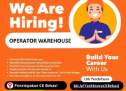 Lowongan Kerja Yoshinoya: Operator Warehouse Buruan Daftar !!