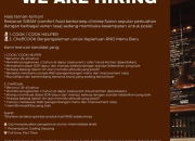 Lowongan Kerja Restoran SIRAM Gading Serpong: Cook & Chef R&D