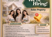 Lowongan Kerja Sales Property Signature Garden Serang 2026