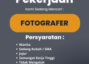 Loker Fotografer Sudut Royal Baroe di Royal Baroe Terbaru 2026