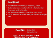 Lowongan Kerja Crew Toko Kemfood Point Jakarta Selatan 2026