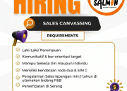 Lowongan Kerja Dimsum Salmon Serang 2026: Posisi Sales Canvassing