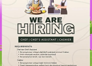 Lowongan Kerja Dé Woods Citra Garden BMW Serang: Chef, Chef’s Assistant, & Cashier